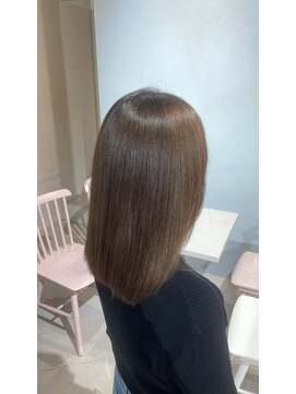 ワークスヘアー(WORKS HAIR) ブリーチなしオリーブベージュ