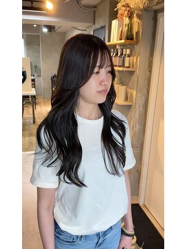 フォート(FORT) レイヤーカット くすみブラウン