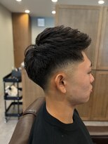 キーン 町田店(keen)&nbsp;【ロースキンフェード×アップバング】