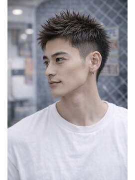 リリー シンジュク(Lilly) 【Lilly新宿】#スパイキーショート#ビジネスヘア＃メンズカット
