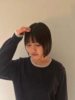 ケリーアン 太田(kelly.un)&nbsp;ミニボブ / あごラインボブ / 切りっぱなしボブ