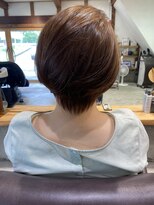 サトシオダクラ(SATOSHI ODAKURA)&nbsp;首元フィット・レイヤーショートボブ