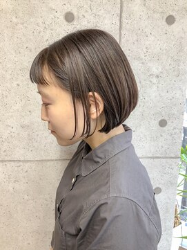 ア セカンド 清藤美容室第弐號(a sekand) ナチュラルコンパクトボブスタイル☆