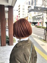 ニコアヘアデザイン(Nicoa hair design) 春色オレンジ