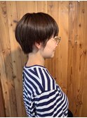 大人可愛い小顔ショート