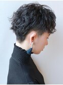【morio成増】刈り上げ　黒髪ショート　大人シースルーα