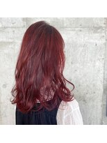 ロイジー(roijir)&nbsp;【roijir 表参道】×小顔ワインレッドカラー