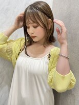 ロンド レア 天神大名店(Lond Le’a)&nbsp;ダブルカラー/インナーカラー/イヤリングカラー/こなれミディ