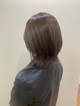 フロート 小阪店(float) 艶カラー　ヌナボブ チャンモリ ボブルフ