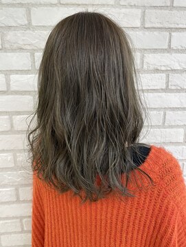 アッシュ 稲田堤店(Ash) イルミナカラー×スターダストグレージュ