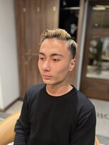 リバレッジ 広尾(Leverage)&nbsp;外国人風七三フェード