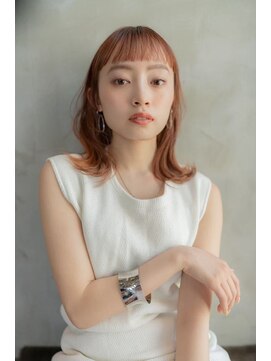 オースティン 登戸向ケ丘遊園(AUSTIN) 大人かわいい前髪セシルカットココアブラウンフリンジウェーブ