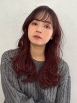 ジョエミバイアンアミ(joemi by Un ami) Unami　韓国くびれヘア　シースルーバング　デジタルパーマ