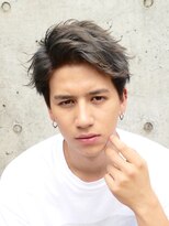 ラヴィズムバイフィフス(LUVISM by fifth) ビジネスショートメンズマッシュツイストパーマツーブロック