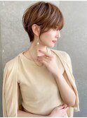 ミニウルフレイヤーカット顔周りカット前髪カットショート/大宮
