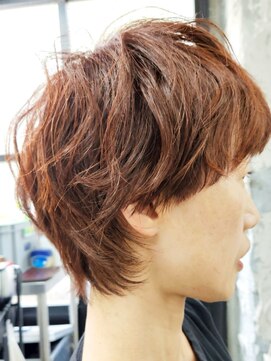 メリケンビューティーパーラー コウベ(MERICAN BEAUTY PARLOR KOBE) カジュアルマッシュウルフ(tomo)