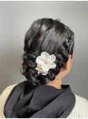 【札幌円山】へアセット/小学生/ヘアアレンジ/発表会/結婚式