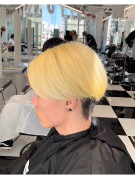 オーシャントーキョー(OCEAN TOKYO) メンズセンターパートブロンド