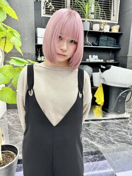 チュダック(ChuDuck) 韓国風《ペールピンク》ハイトーン/ケアブリーチ/ダブルカラー