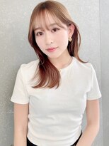 ロンド リリー 銀座(Lond Lily)&nbsp;こなれミディ×韓国顔周りレイヤーカット前髪ブリーチなし[銀座]