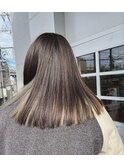 ホワイトベージュ×アッシュベージュ×髪質改善/30代40代50代