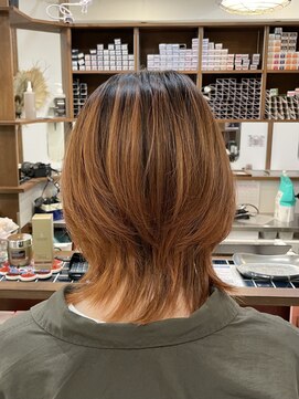 ルイ(ROUIS produced by LUCK 津田沼) ROUIS 津田沼 オレンジ×グラデーション