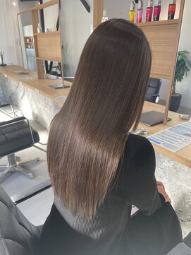 リブ(LIV) カーキグレージュ/オリーブカラー/髪質改善