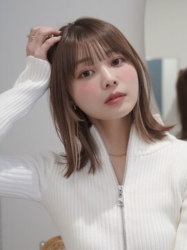 アンアミ オモテサンドウ(Un ami omotesando) 【Un ami】ミディアムボブヘア