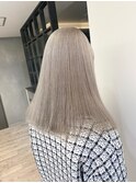 【*リタッチ技術も◎】毛先までかわいいグレージュカラー*