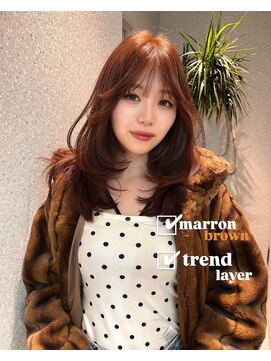 天神美容室 【KASUMI天神美容室】ハイトーン×海外レイヤー