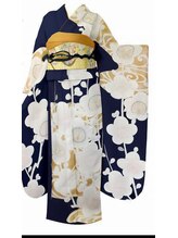 きものサロンティファニー レンタル振袖とヘアセット