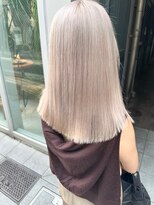 エンター 天神店(ENTER)&nbsp;ブリーチカラー/ホワイトカラー/切りっぱなしヘア/ENTER 天神店