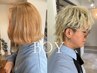 メンズカット＋ブリーチダブルカラー＋トリートメント￥18900