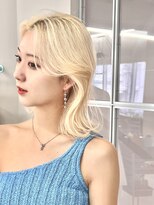 ジーナ 名駅(XENA.) ハイトーンブリーチ/韓国風/ケアブリーチ/姫カットレイヤー★26