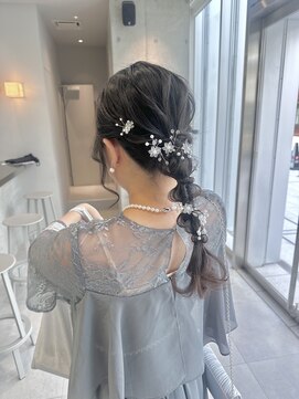 カケル(×.) 編みおろしヘア