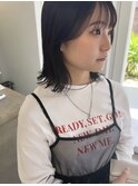 切りっぱなしくびれミディアム