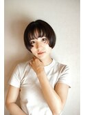 《在り家》大人黒髪ショート☆マッシュショート