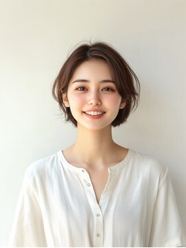 e.m.a プレミアムビューティーサロン 栄駅店(e.m.a PREMIUM BEAUTY SALON) ナチュラルショート/ショート/髪型/イメチェン