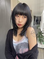 シオ ヘアー デザイン(Sio. hair design)&nbsp;簡単可愛いミディアムレイヤー