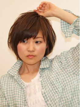 マッシヴ ヘア(Massive Hair)の写真/【庭瀬駅徒歩2分】ショート・ボブスタイルならお任せ♪計算されたカットで抜け感のある似合せヘアに。