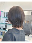 20代30代大人可愛い小顔 ショートカット切りっぱなしレイヤー
