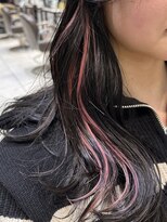 ネオリーブギンザ 銀座店(Neolive GINZA)&nbsp;インナーカラーピンク/ウェーブ/エクステ風/銀座駅