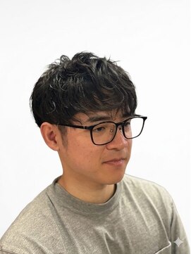 ワンワンオー バーバーショップ 博多店(@110 BARBER SHOP) ツーブロックマッシュ