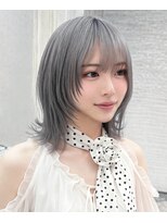 ラビス 池袋(Lovis) 《松本》黒髪/オリーブグレー/小顔ヘア
