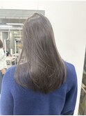 透明感カラー×顔まわり質感調整カット