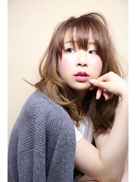 イソラブル(ISOLA-blu) 【ミディアムで変化が欲しい方に】アンニュイミディアム