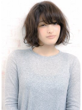 マティス 表参道(matiz) 『matiz 市澤一輝』  ラフなカールが可愛いボブ♪