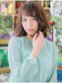 *bliss戸田公園* 斜めバング♪くせ毛風ラブふわミディa