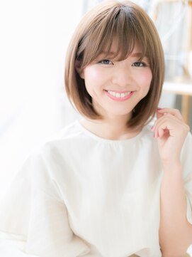 モッズヘア 上尾西口店(mod's hair) *mod's上尾*斜めバング☆小顔ナチュラルストレートa!