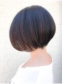 【morio成増3号店】刈り上げ前下がりショートボブ